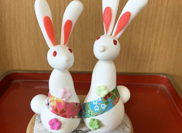 パンフラワーでお正月の干支を作ろう